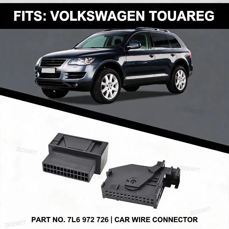 26-Pin 7L6972726 AFS Headlight Module Connector for VW