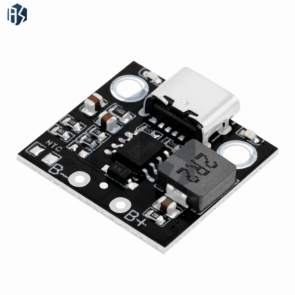 Type-C 1S Charge & Boost Power Module, 5V 2.8A/3.6A Output, with Dual Overcharge and Over-Temperature Protection Zpaxo