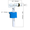 Cistern Filling Valve G3 8 G1 Connection Toilet Inlet Pressure Side Zpaxo 1pc