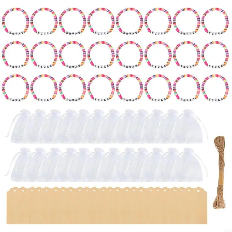 24pcs Elastic Silicone Wristbands Party for Music Festivals Beach Event Zpaxo China Mainland