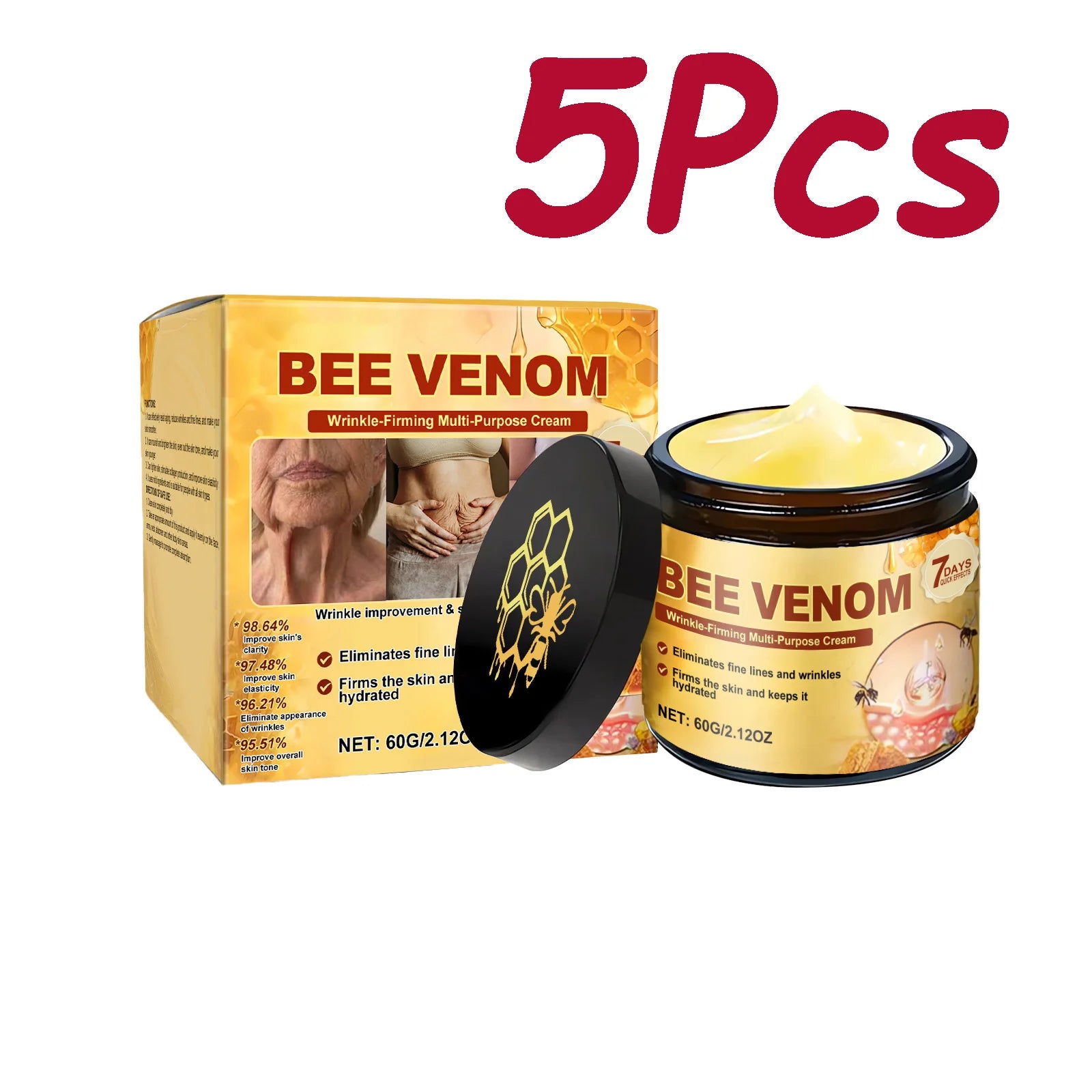 Hoygi Bee Venom Firming Cream – Anti-Aging & Lifting Body Cream Anti-Aging Body Cream Zpaxo 300g Boxed