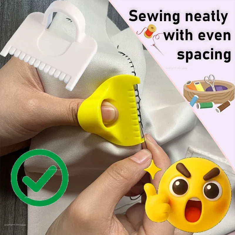 DIY Sewing Guide Template Kit for Consistent Stitches – 3mm Spacing Precision Sewing Tool for Fabric Embroidery & Leathercraft Zpaxo
