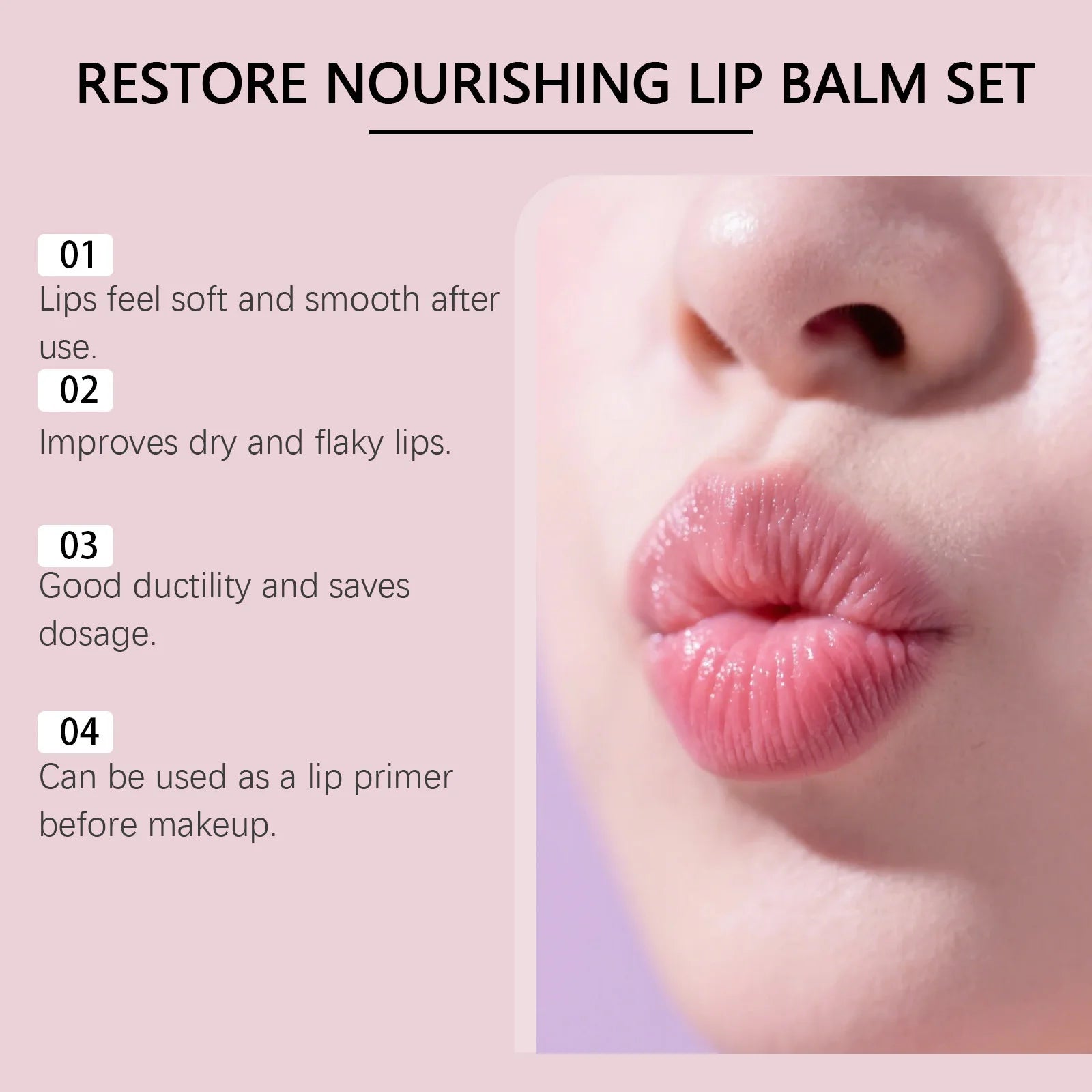 eelhoe Christmas Lip Balm Set – Moisturizing, Shine & Hydration Lip Balm Set Zpaxo