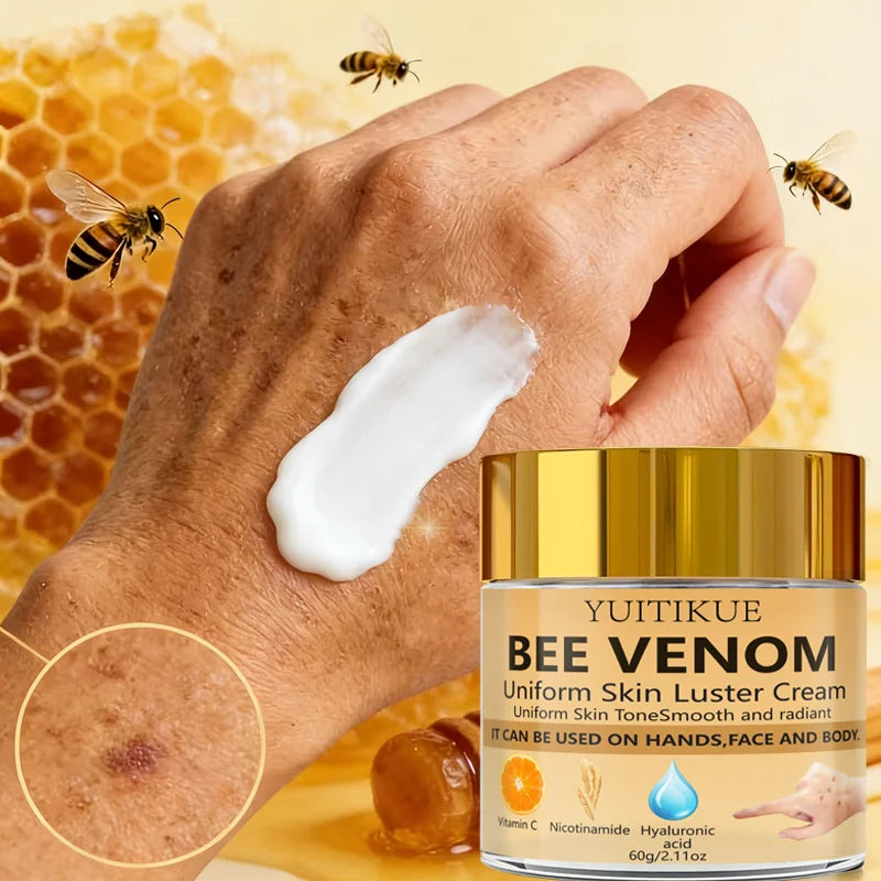 YUITIKUE Bee Venom Cream – Brighten, Hydrate & Fade Dark Spots Brightening Face Cream Zpaxo