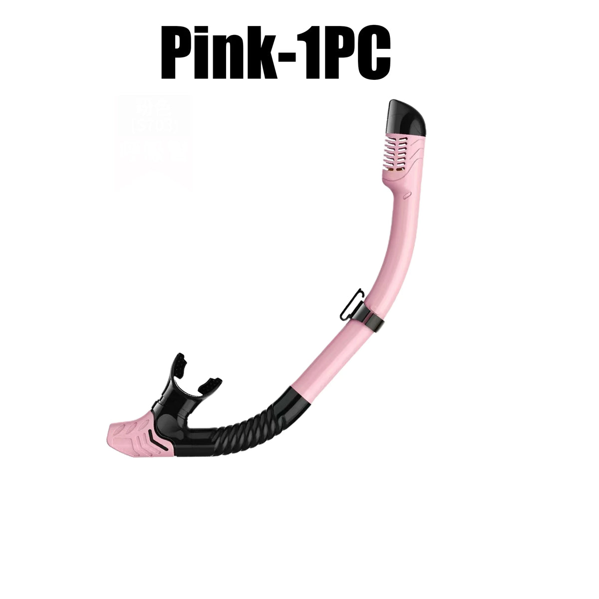 Adult Dry Snorkel Scuba Diving Underwater Swimming Full Multiple Zpaxo Pink 1PC