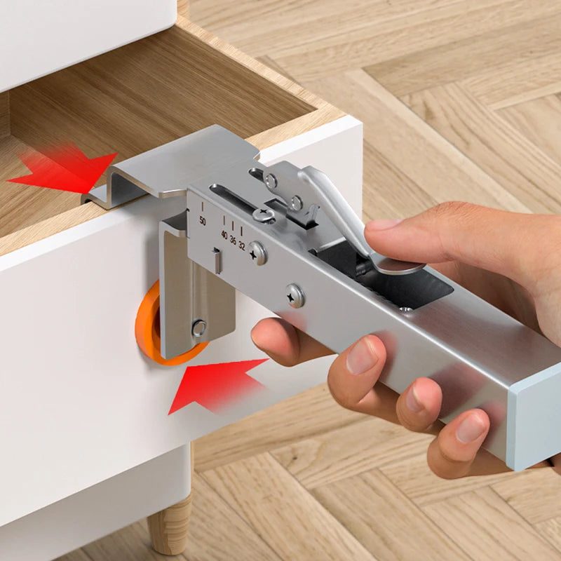 Fast Press Drawer Clamp – Adjustable Telescopic Woodworking Clamp Woodworking Clamp Zpaxo