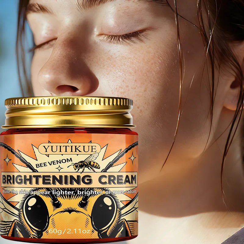 YUITIKUE Bee Venom Brightening Cream – Hydrate & Firm Skin Brightening Face Cream Zpaxo