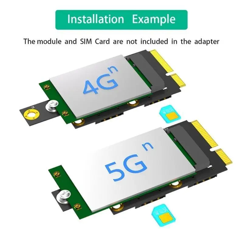 652F B Mini PCIE Adapters Cards Module Slot Converters Development Zpaxo