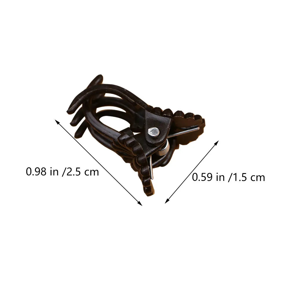 150Pcs Orchid Plastic Clips Heavy Duty Plant Support Clips for Tomato Vine Beans Flowers Garden Supplies Stem Straightening Zpaxo