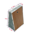 Bee Smoker Bellow PVC Leather Plywood Box Beekeeping Equipment