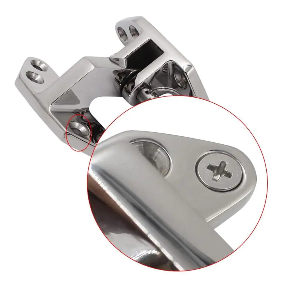 Yacht Accessory 316 Stainless Steel Boat Hinge Heavy-Duty Flip Hinge Strap Hinge Butterfly Hinge Shaped Strap Cabinet Hinge RV Zpaxo