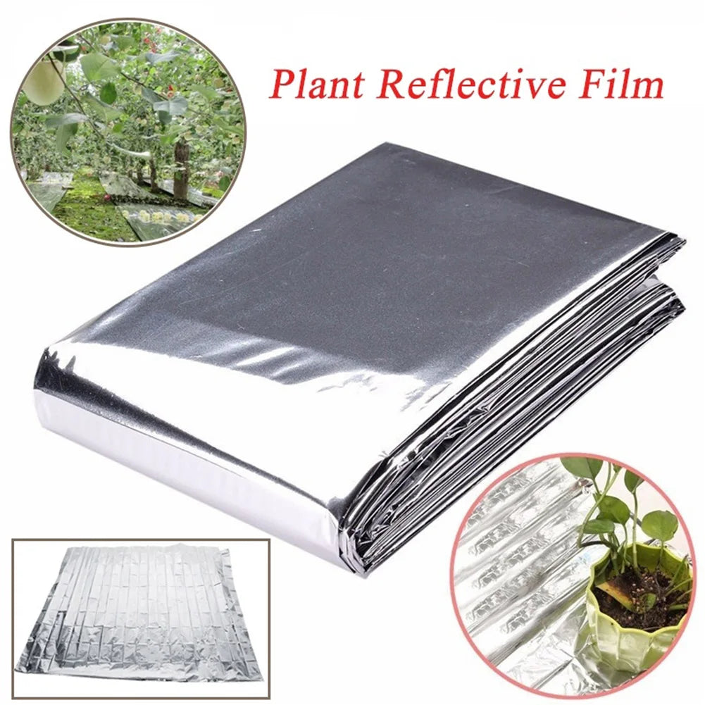 20- Silver Mylar Reflective Films 210x120cm Film Grow Foil Tent Zpaxo