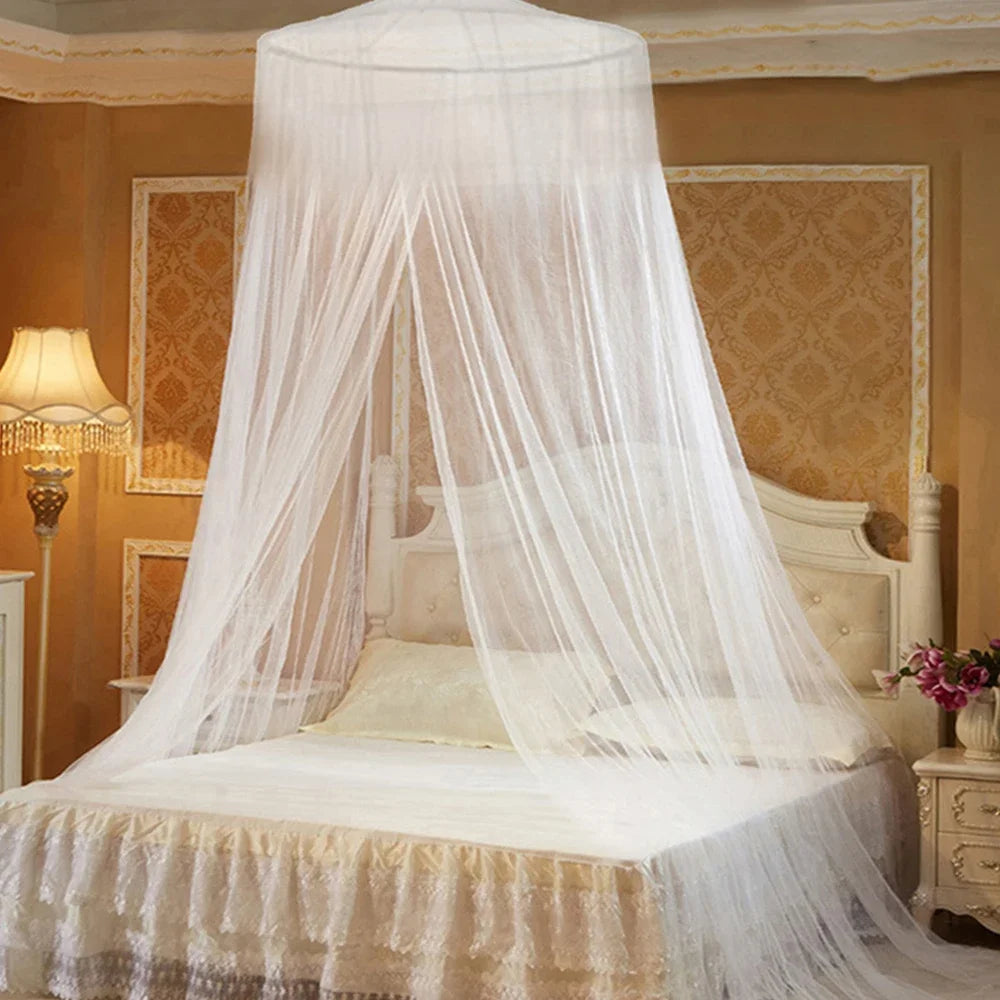Mosquito Mesh Net Large Dome Hanging Bed Tent Fly Insect Repellent