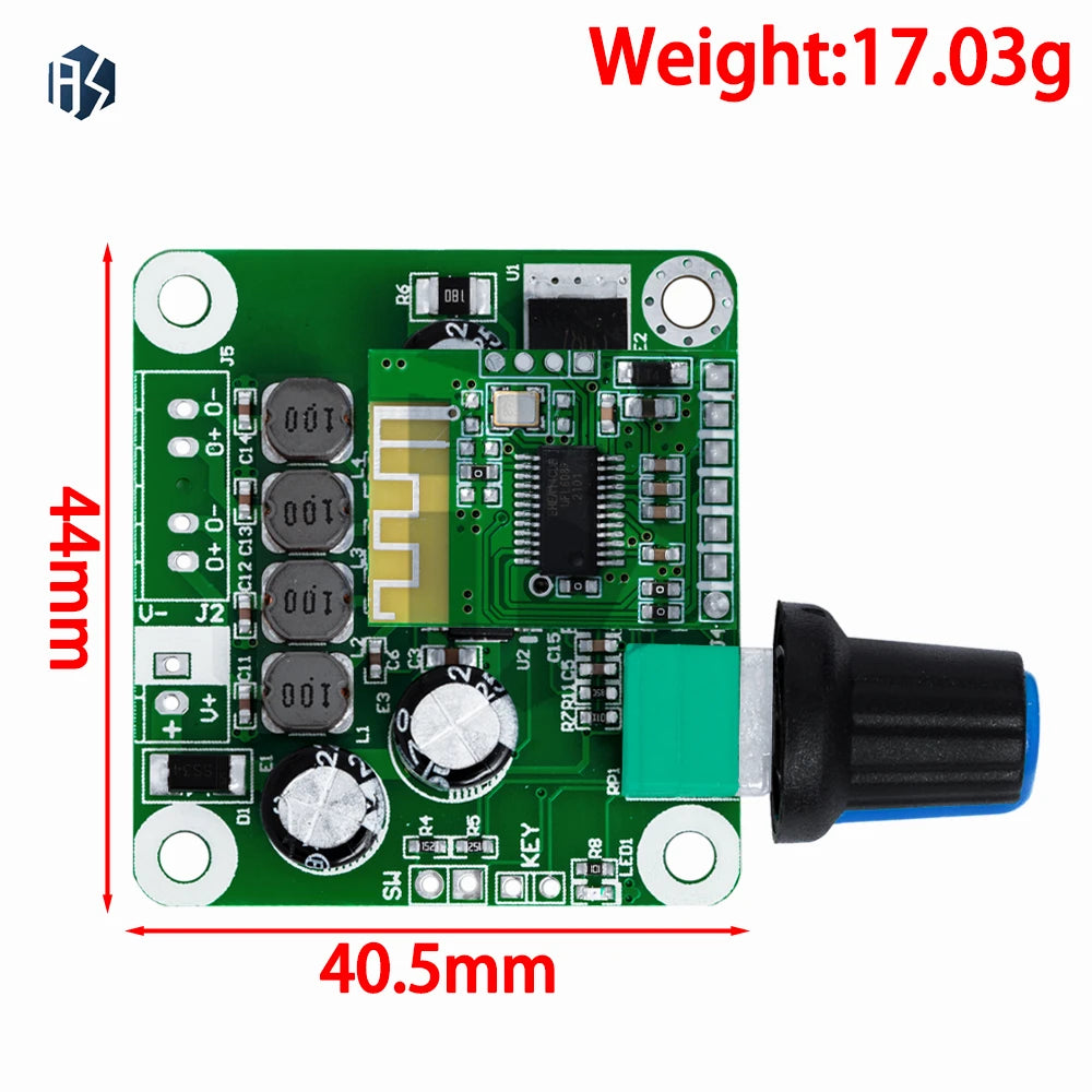 Bluetooth 4.2 TPA3110 15w+15W Digital Stereo Audio Power Amplifier Board Module 12V-24V car for USB Speaker,Portable Speaker Zpaxo