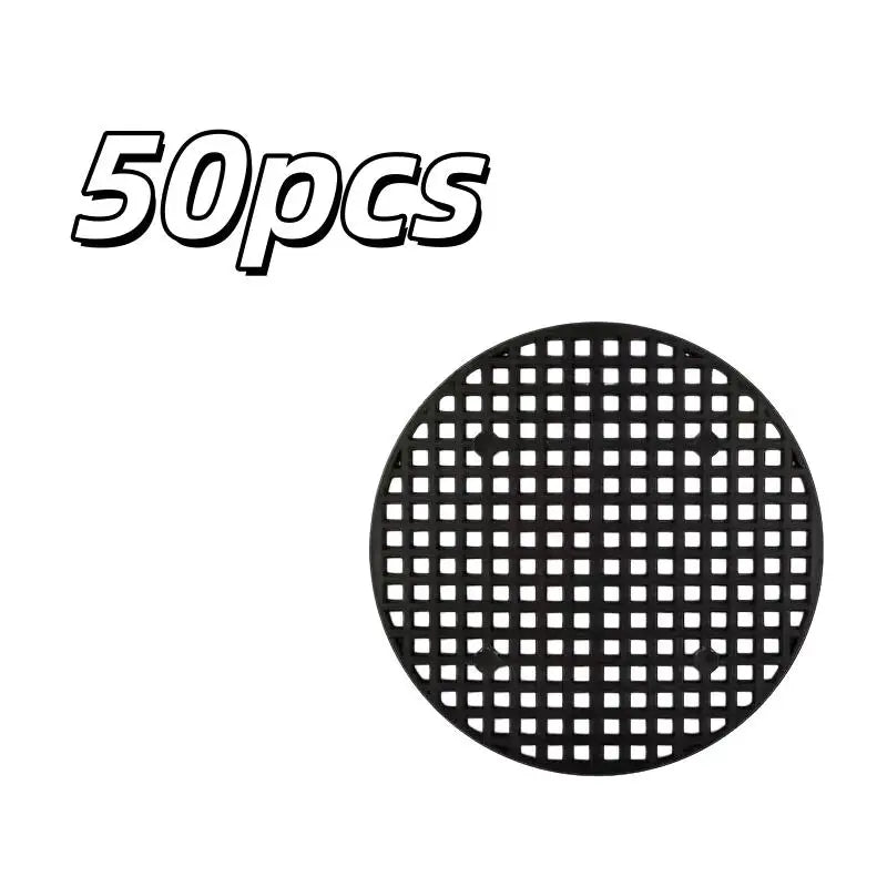 50pcs 1.77" Plant Pot Liners – Leak & Insect Proof, Mesh Drainage for Succulents, Bonsai, Gardens Zpaxo 50pcs