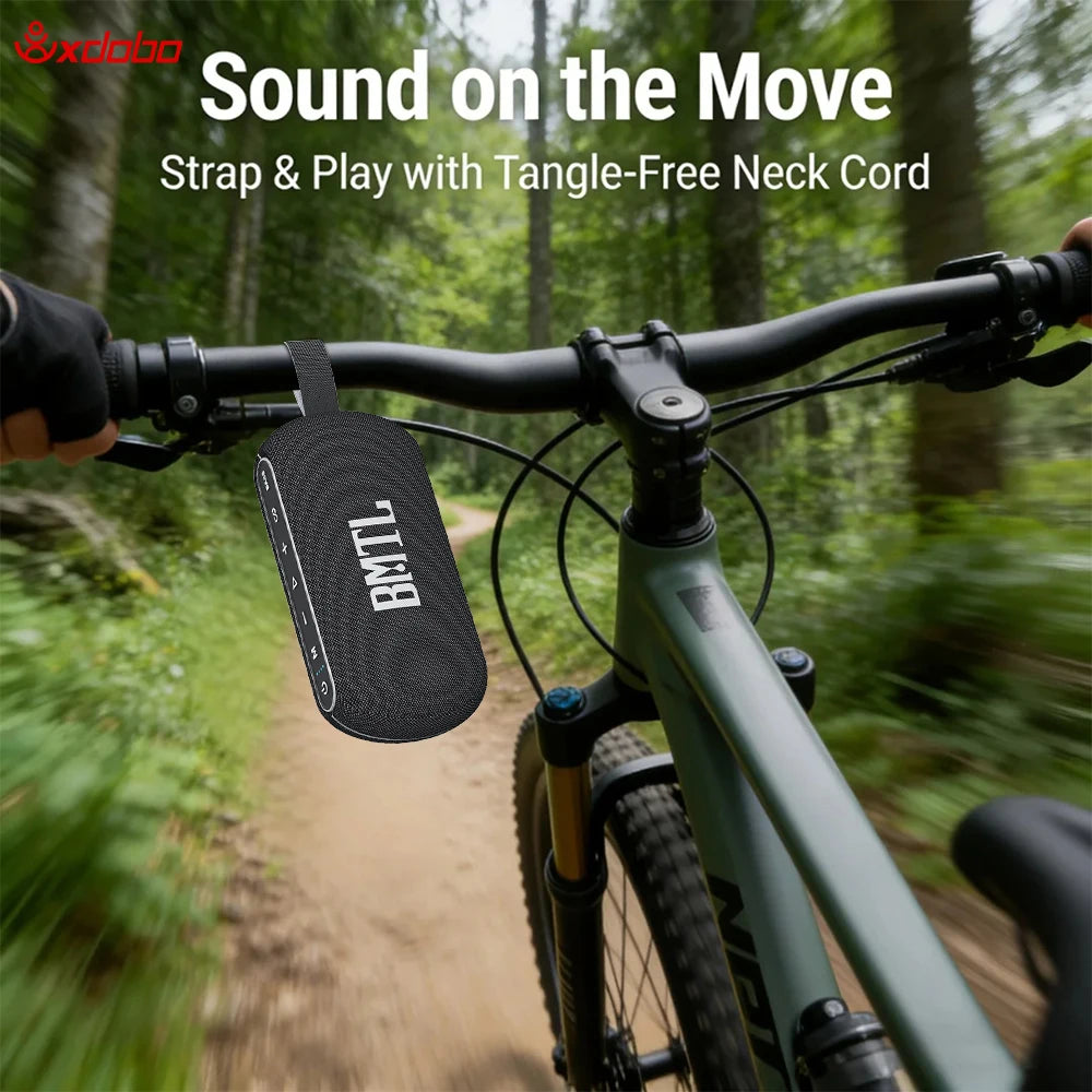 XDOBO Mission Bluetooth Speaker Portable 40W Subwoofer TWS Wireless Zpaxo