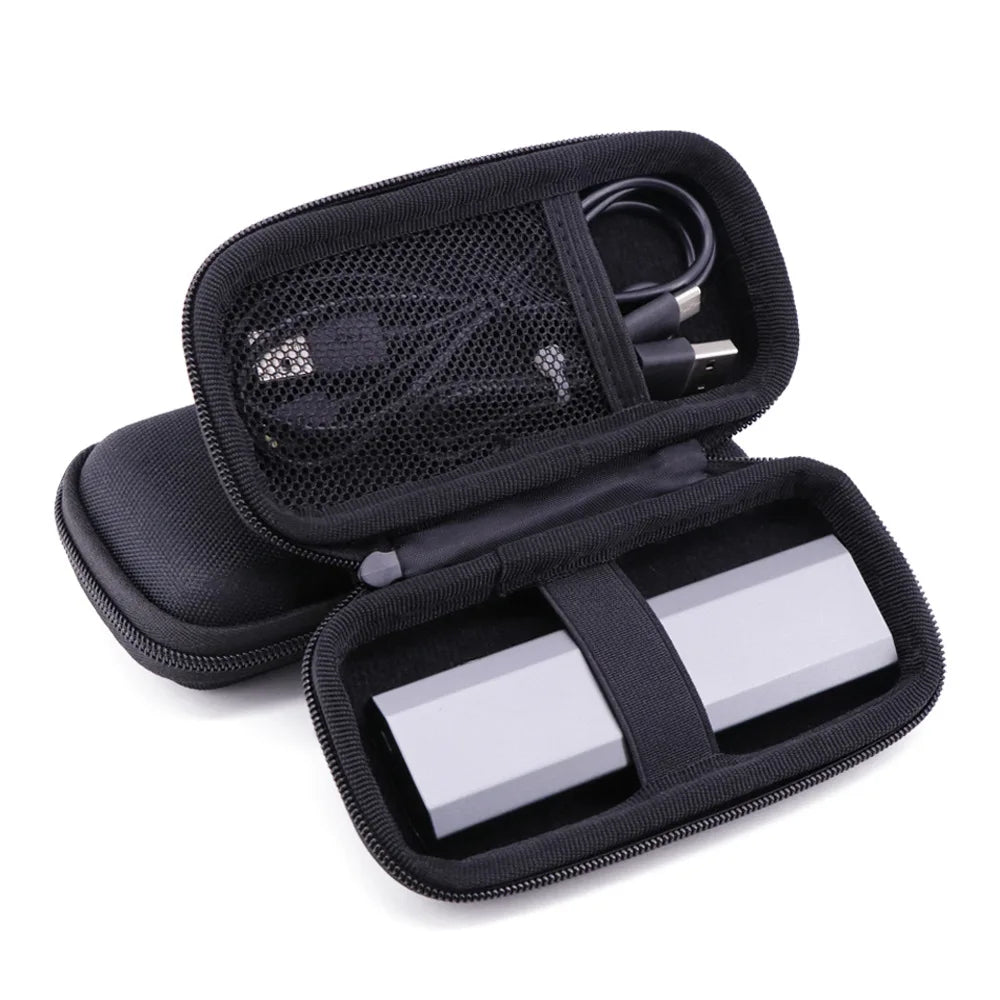 Hard EVA Carry Case Storage Bag External Portable Drive M 2 NVME SATA Zpaxo