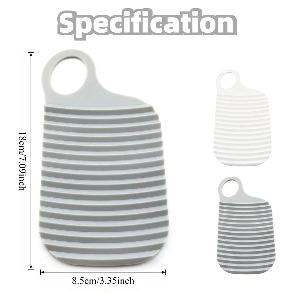 Mini Portable Washboard Laundry Scrubber – Travel & Camping