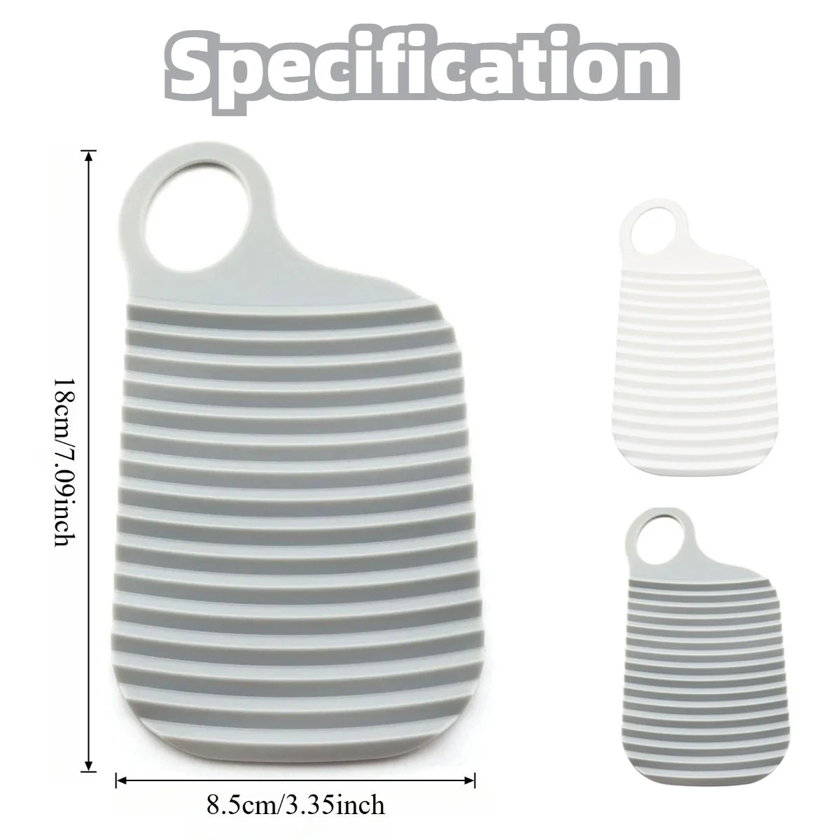Mini Portable Washboard Laundry Scrubber – Travel & Camping