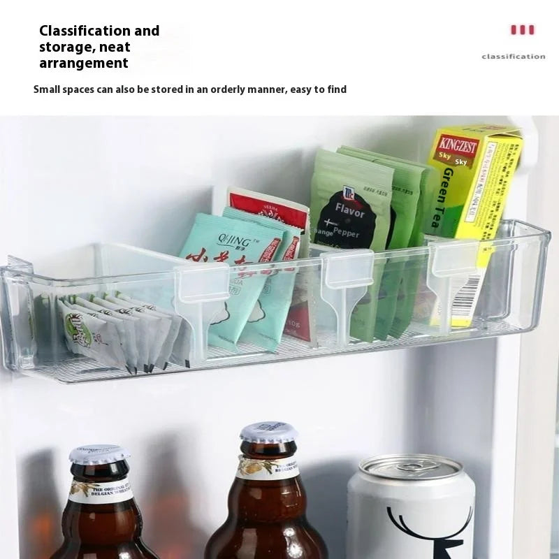 10/20PCS Refrigerator Kitchen Organizer Shelf Storage Dividers For Eggs Bottles Items Organizer Zpaxo