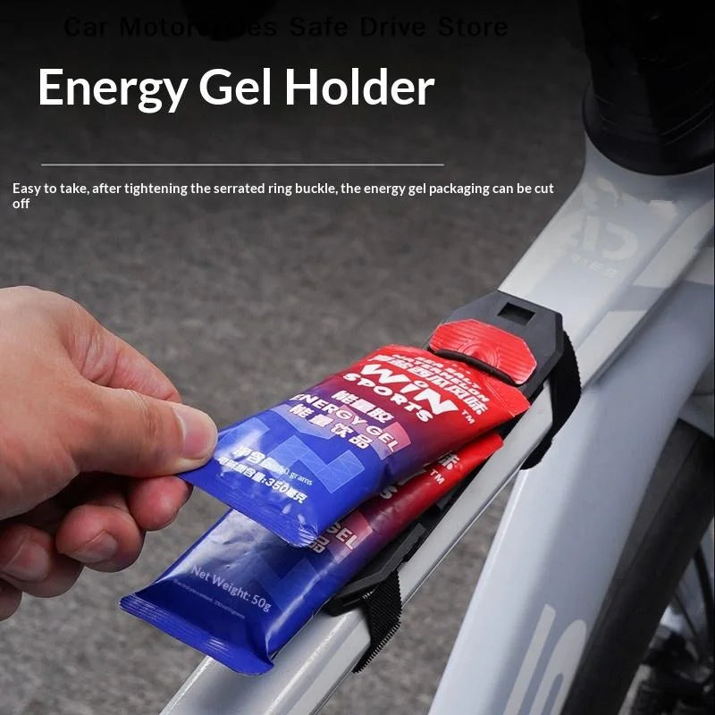 Mountain Bikes Energy Gel Holder Elastic Buckles Cycling Accessories