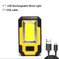 4000mAh COB LED Work Light – Magnetic, Hook & Rechargeable