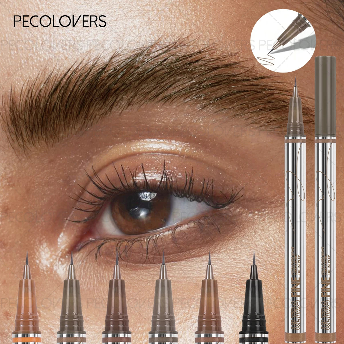 Long-lasting Waterproof Eyebrow Pencils Precision Microblading Liquid Zpaxo