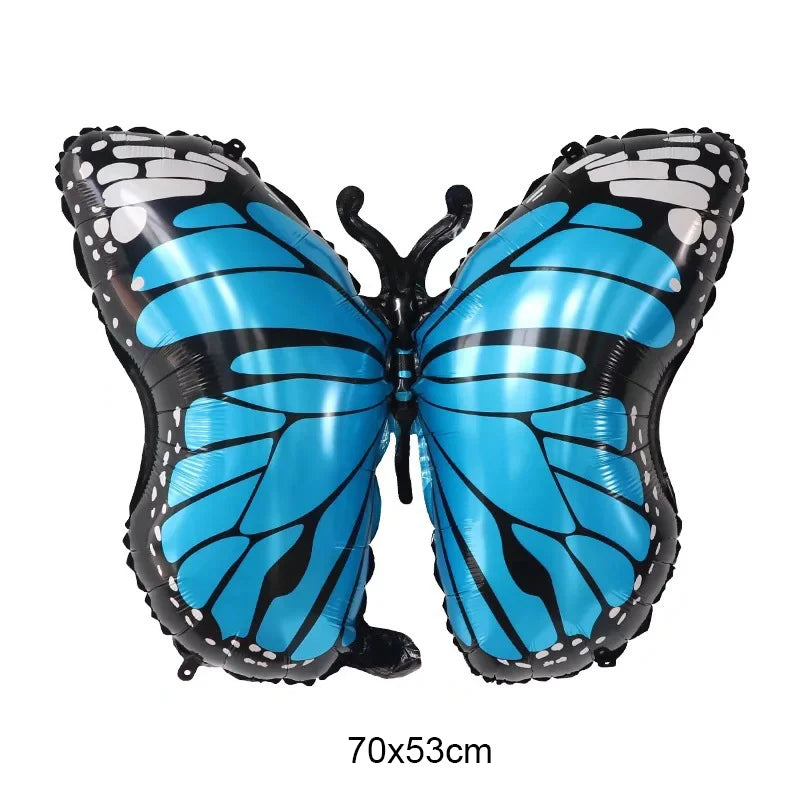 Large Butterfly Aluminum Foil Balloons Helium Air Globos Birthday Zpaxo dusty wine Other