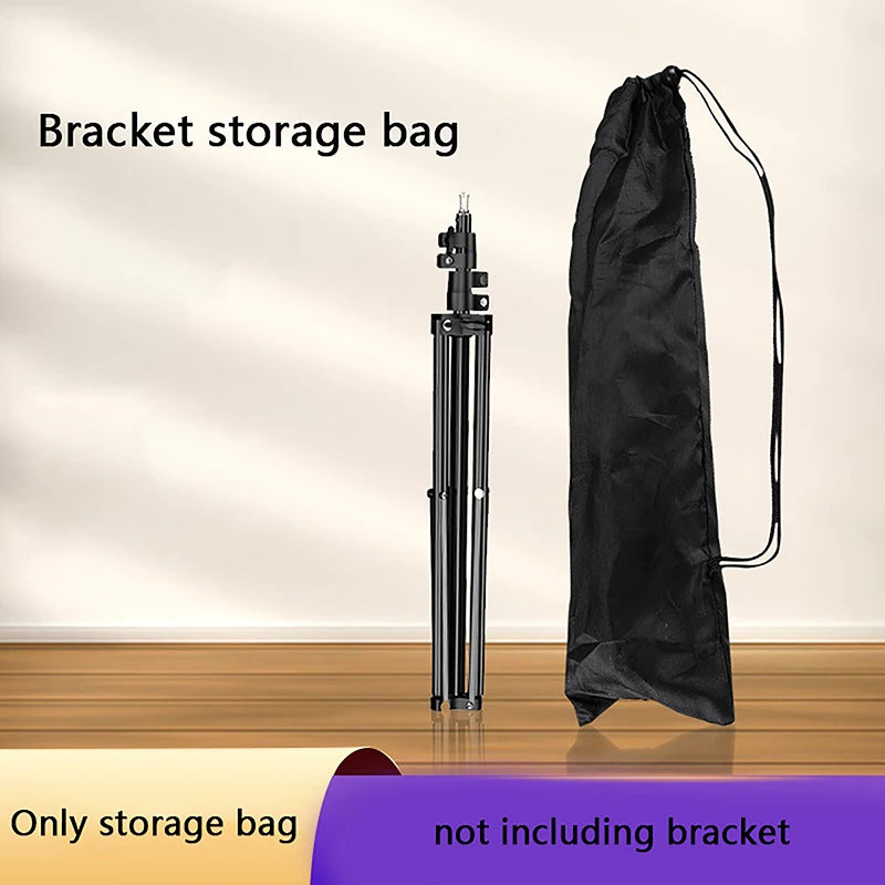 Portable 36 5- Mic Photography Light Tripod Stand Bag Monopod Black