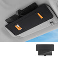Anti-glare Car Auto Sun Visor Retractable PU Leather Sunshade Plate Zpaxo Black