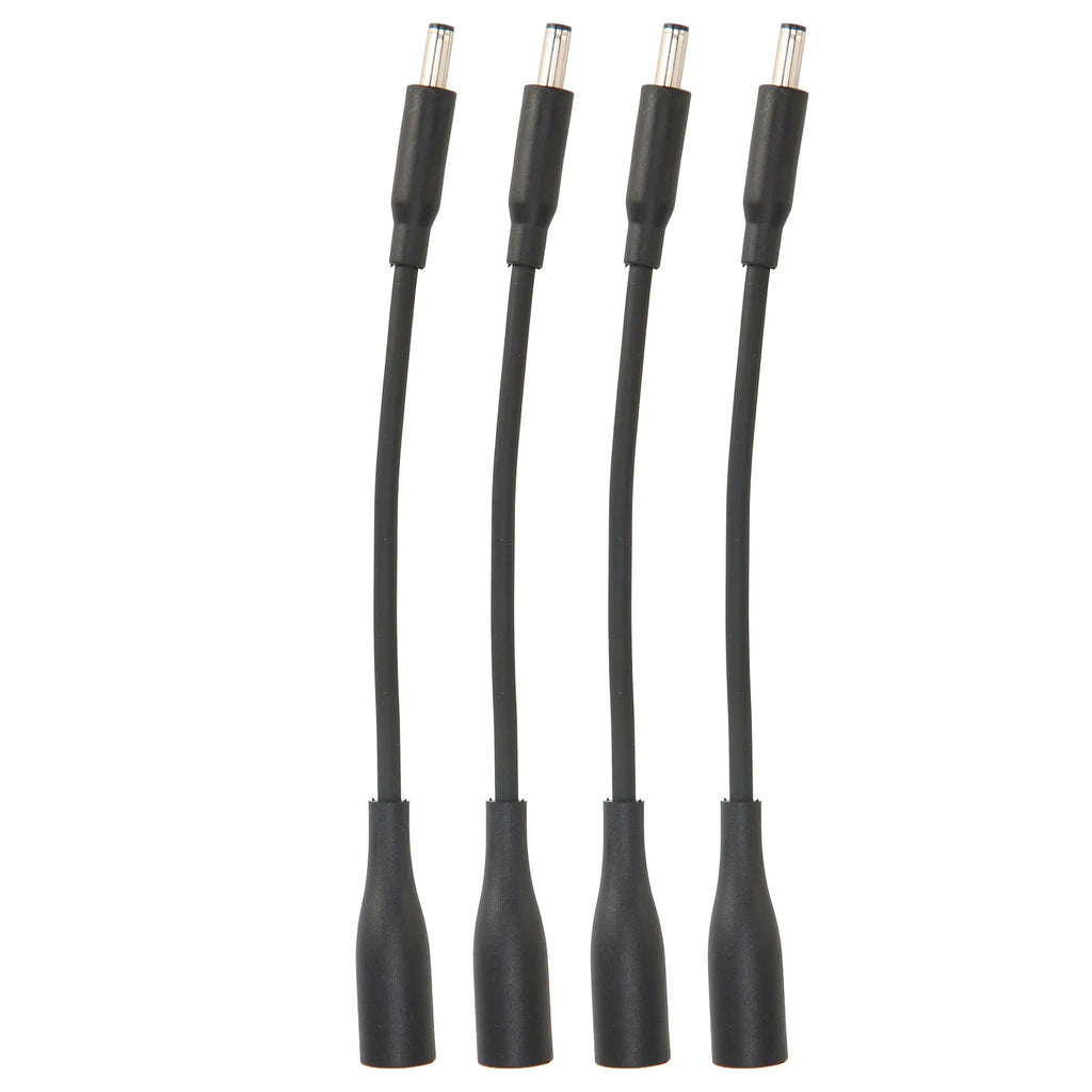 4pcs DC 7.4x5.0mm to 4.5x3.0mm Adapter Cable Plug and Play DC Power Converter Cable Tip Adapter Converter Cable for Dell Laptop Zpaxo