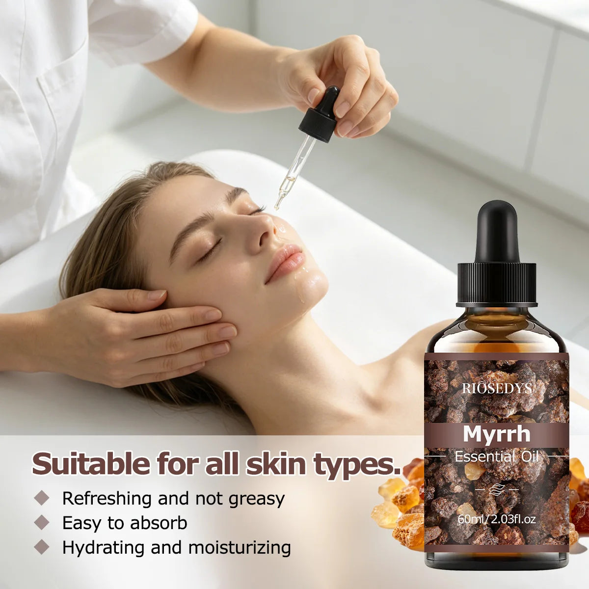 MYRRH ESSENTIAL OIL Has Deep Nourishing Moisturizing Effects Making Zpaxo