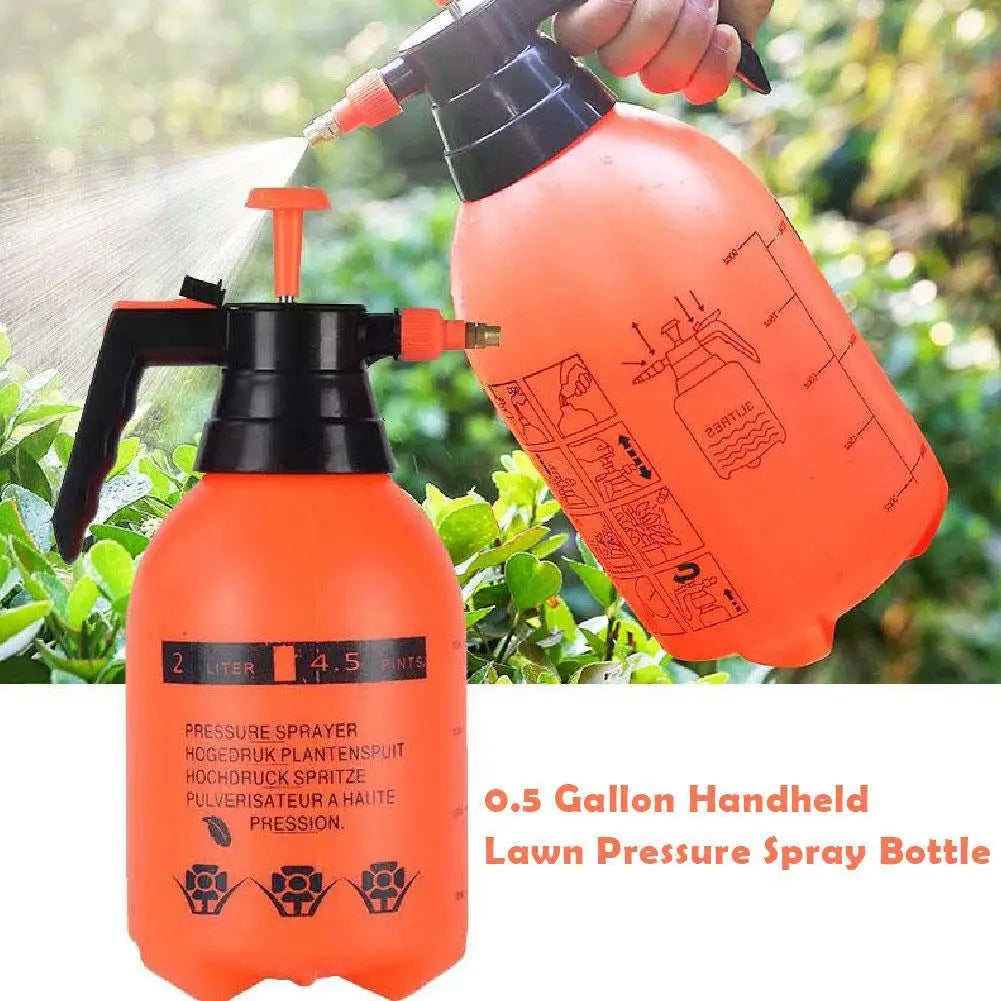 Handheld Garden Pump Pressure Sprayer 0.8L–3L | Air Compression Garden Pressure Sprayer Zpaxo