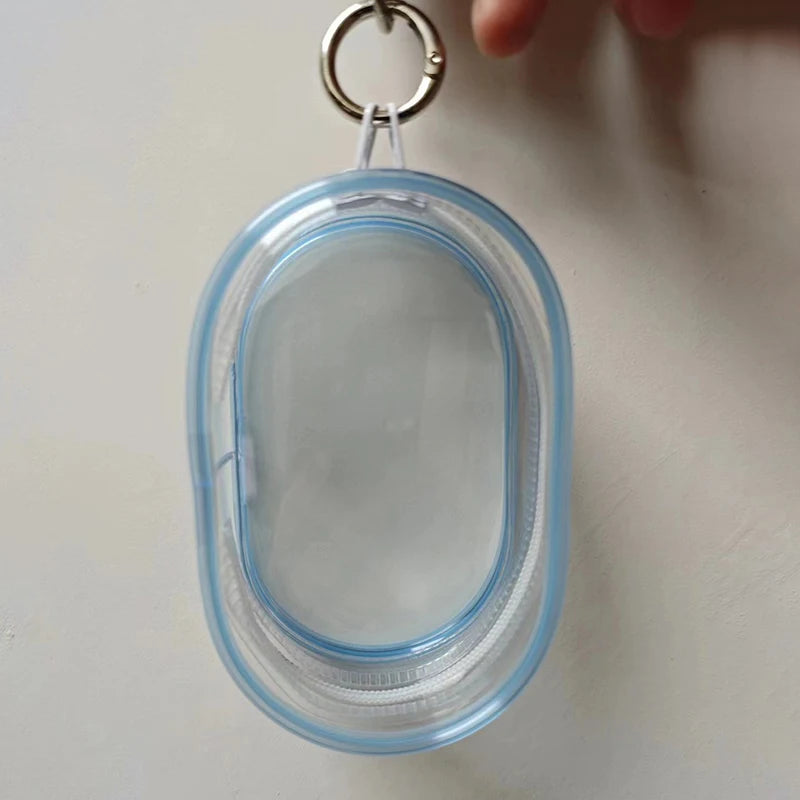 Jewelry Organizer Transparent Storage Box Pouch Mystery Plastic Cute