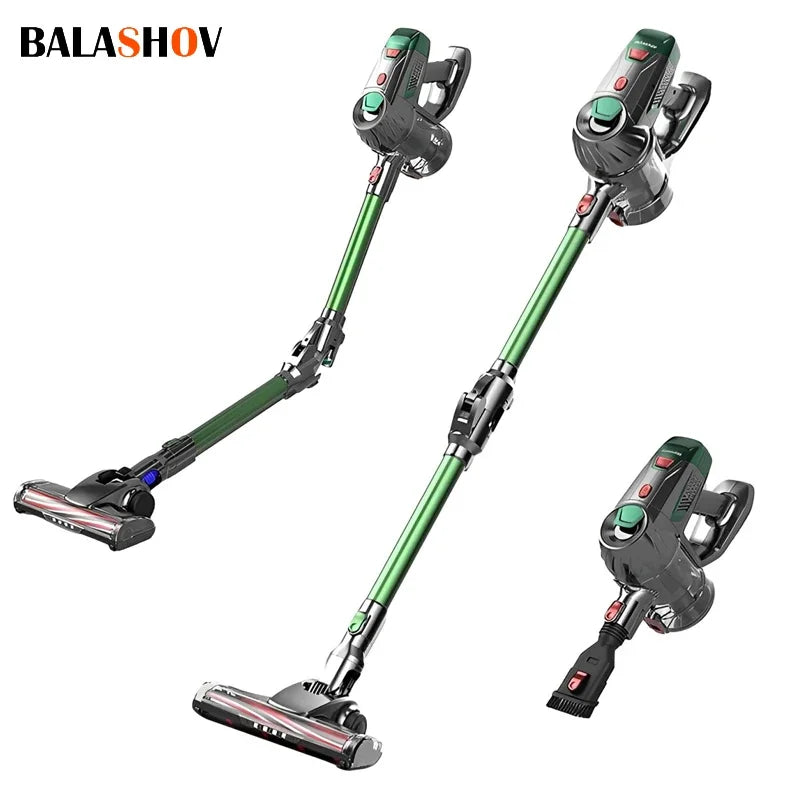 Portable Foldable Vacuum Cleaner LED Light Large Suction Handheld Cordless Wireless Vacuum Cleaner for Carpet Car Home Appliance Zpaxo