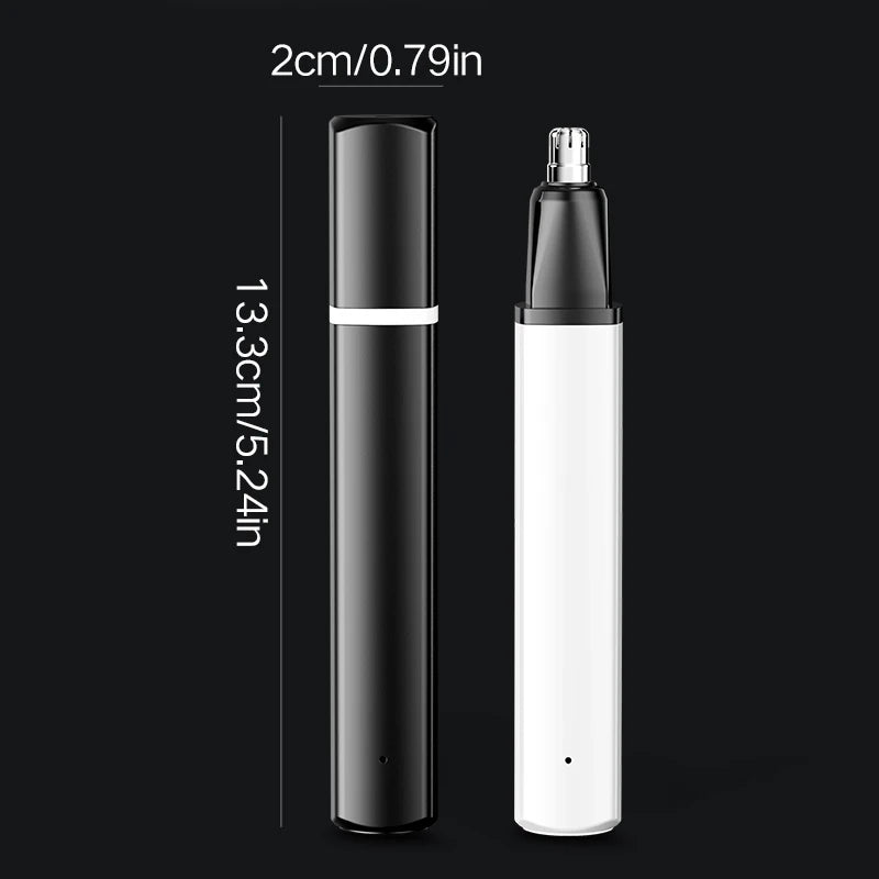 Portable Mini Rechargeable Electric Nose Hair Trimmer Washable