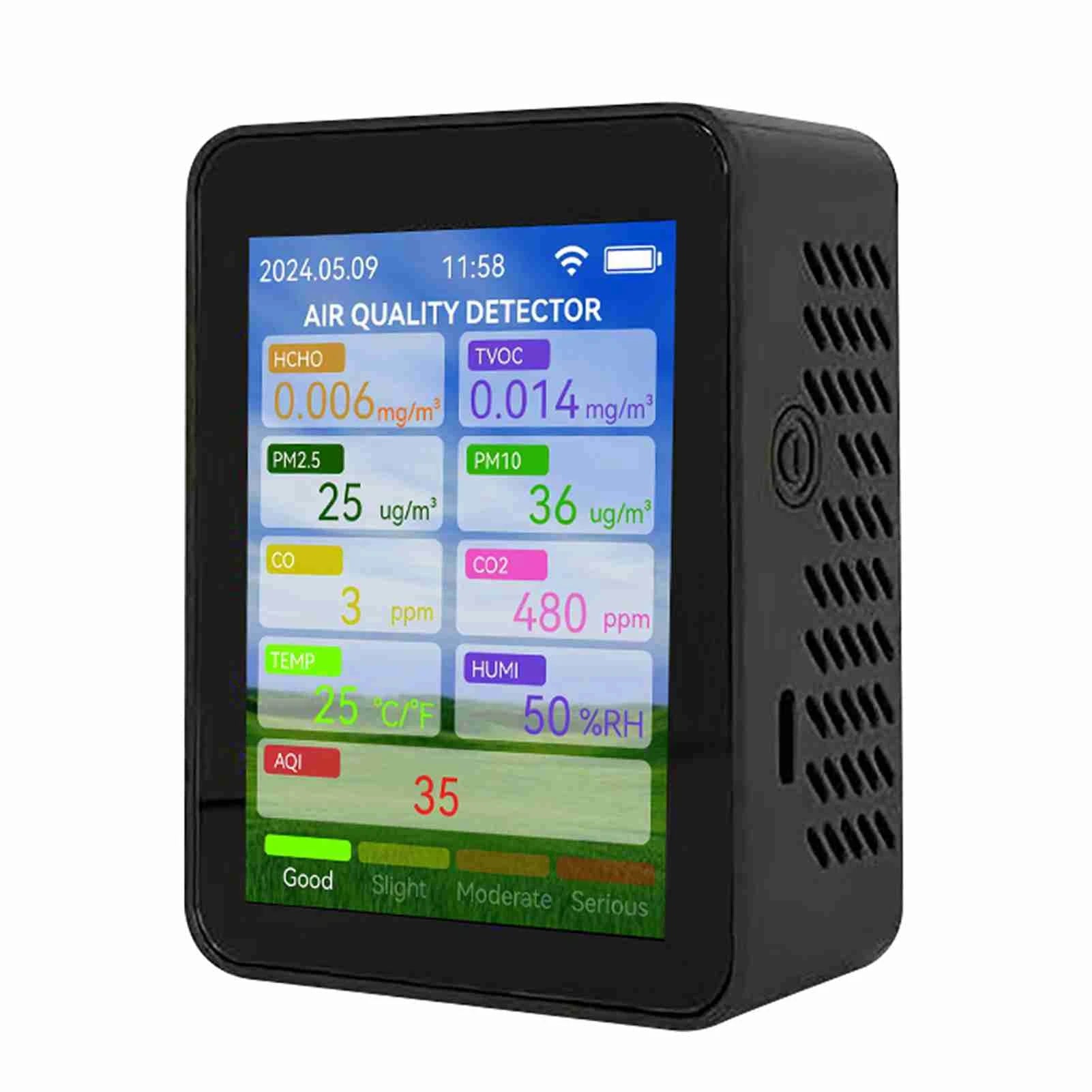 Tuya Wifi Multifunctional Air Meter Household HCHO TVOC Carbon