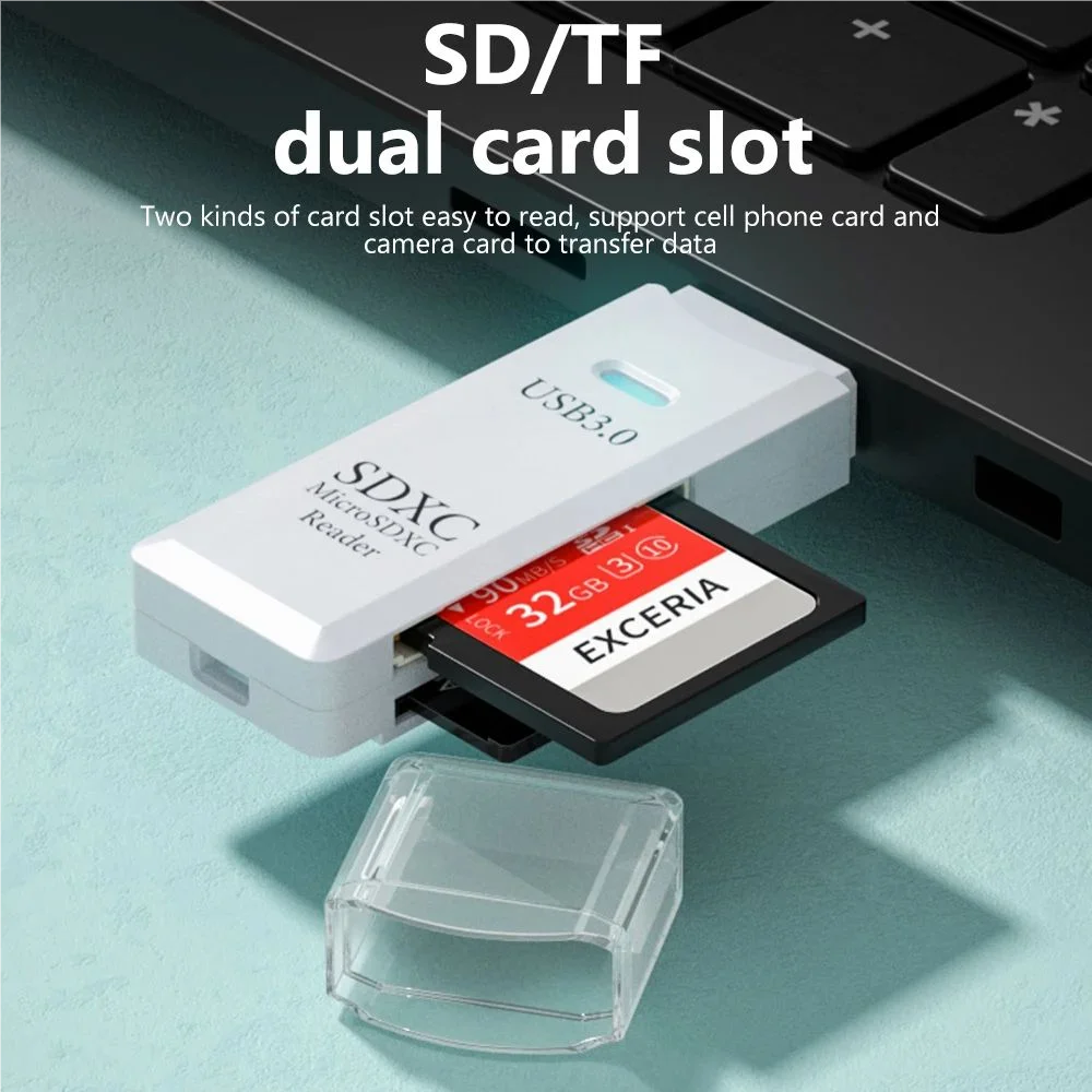 USB 3 0 Card Reader SD TF Multifunctional 1 Suitable Laptops Zpaxo