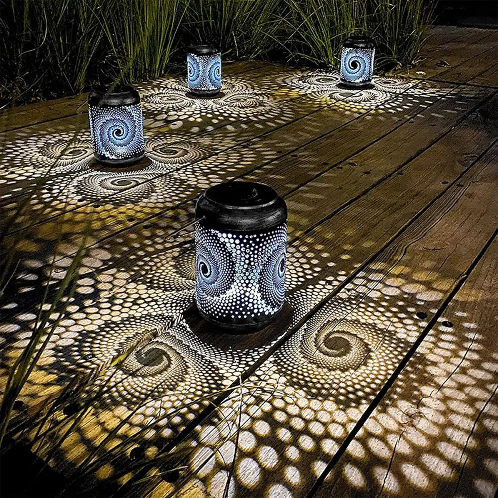 3D Snail Solar Hanging Lantern – LED Outdoor Garden Light