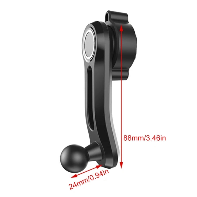 Round Joint Extension Arm Female Male Head Extender Rotating Rod Car Zpaxo