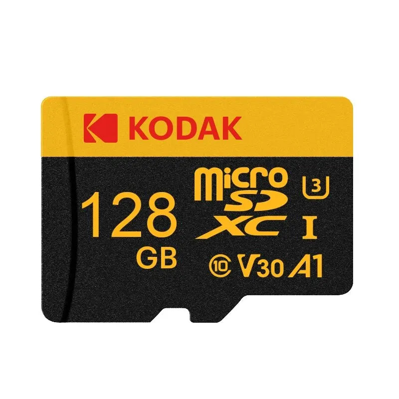 KODAK Micro Card Driving Recorder 128GB Micro SD Memory Card For Mobile Phone PC Earphone Speaker HD Camera Game Switch Zpaxo Default Title
