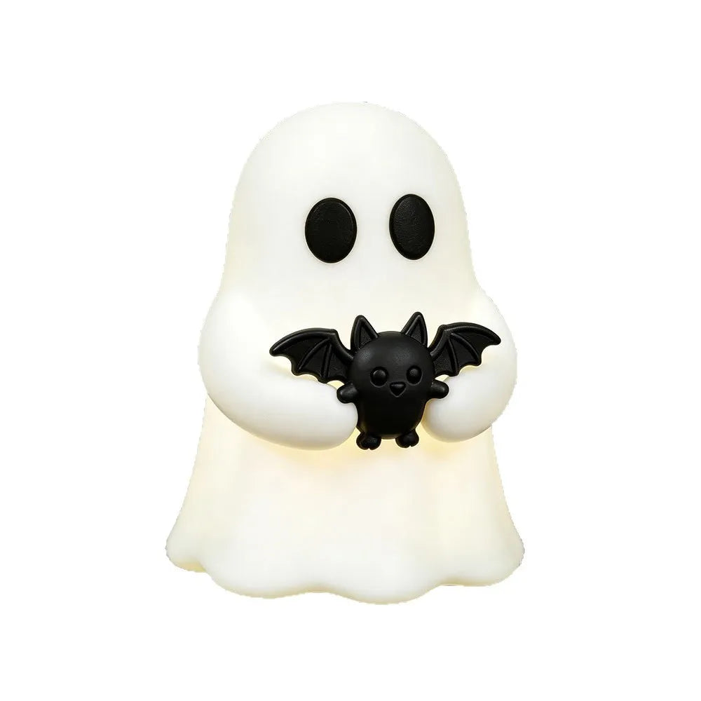 Glow-in-the-dark Mini Ghost Figurine Halloween Creative Decoration