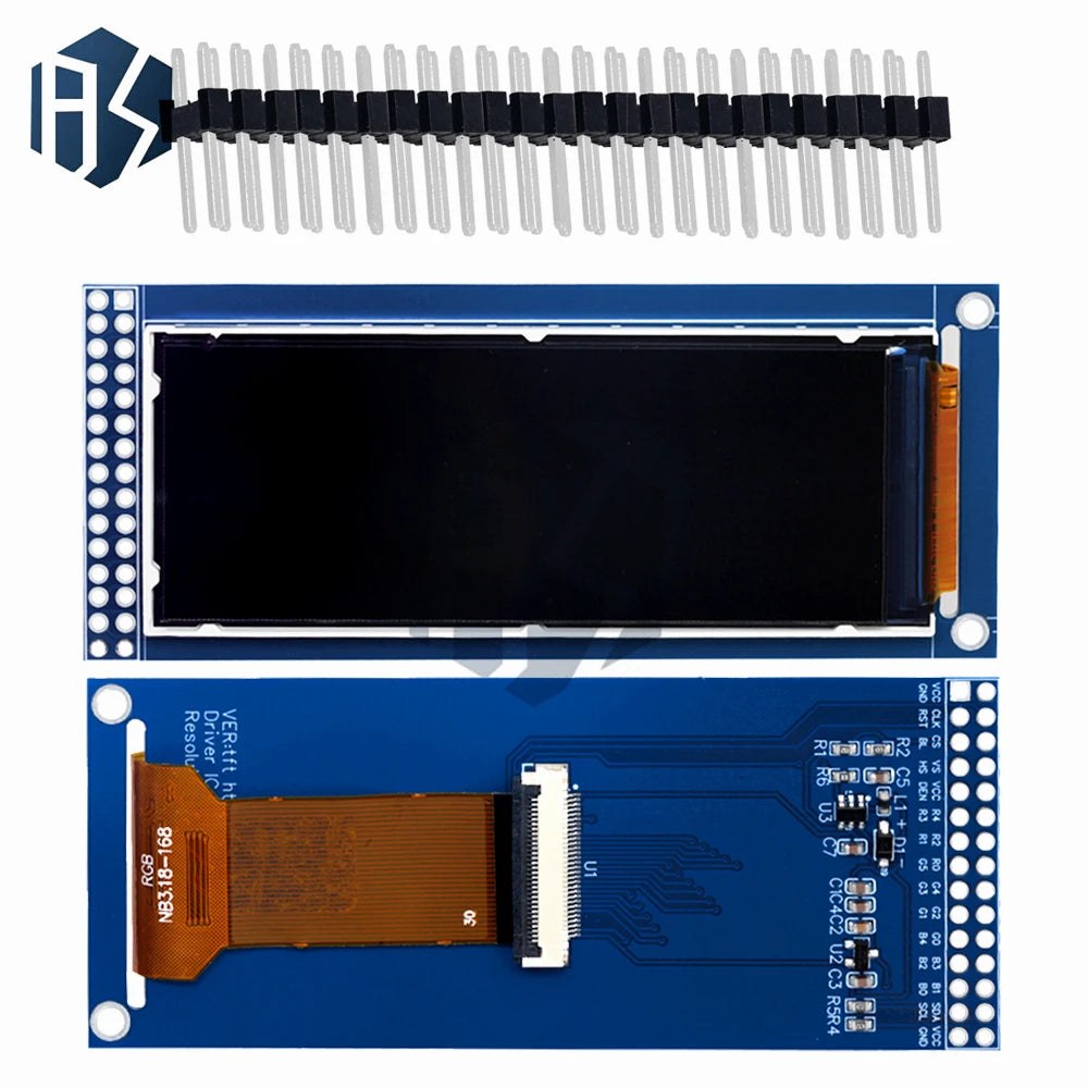 2 8-3 3v 376 960 ST7701 Chip TFT SPI Full LCD Display Module Arduino Zpaxo