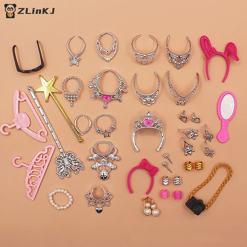 Universal Earrings Bracelets Crown 1 6 Doll Accessories Fashion Zpaxo