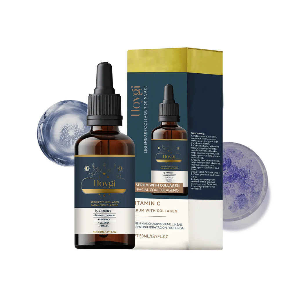 Hoygi Collagen Face Serum – Firming & Moisturizing Essence Collagen Face Serum Zpaxo 50ml boxed