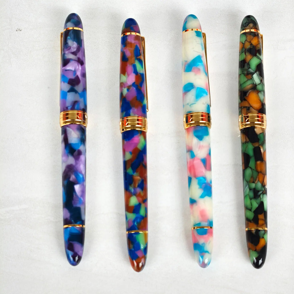 2025 Limited Edition Kaigelu 356 Fountain Pen,Torpedo-Shaped Acrylic Pen Barrel With Smooth Writing Experience Zpaxo