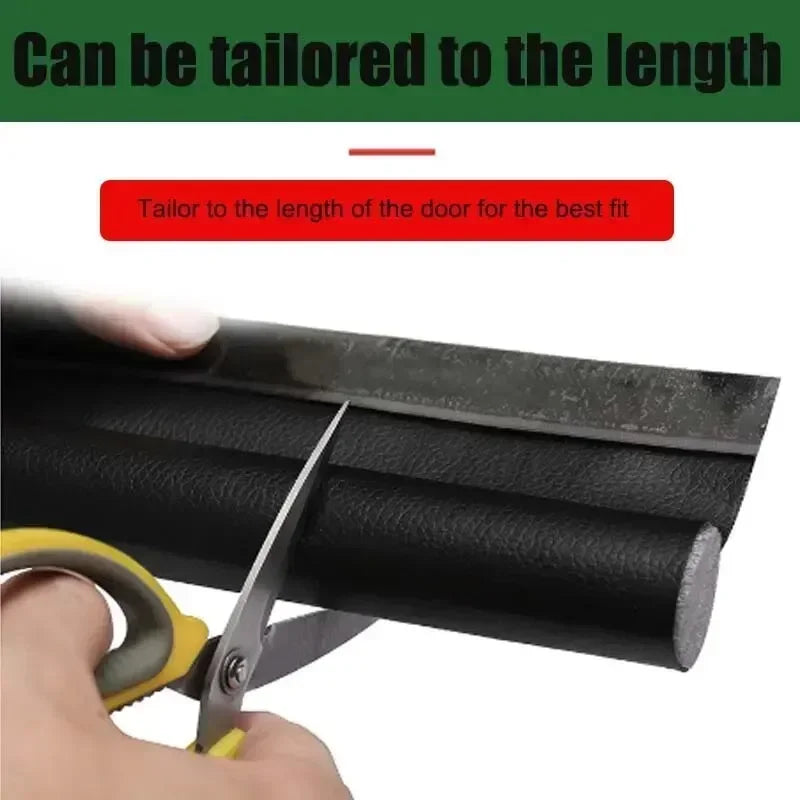 Waterproof A Sealing Strip Door Seam Door Bottom Sealing Strip Sound Insulation Wind Strip Foam Tape Bedroom Door Gap Handwork Zpaxo