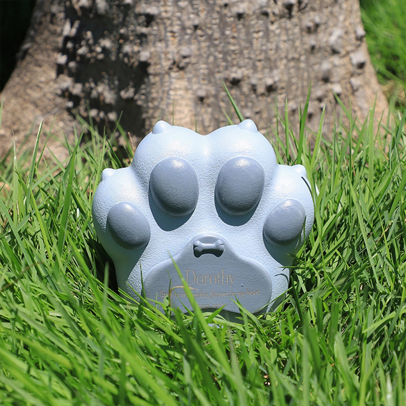 Pet Urns Loose Memorial Pets Gift Sympathy Retain Memories Cremation Memorial Urn for Living Room Home Backyard Lawn Indoor Zpaxo