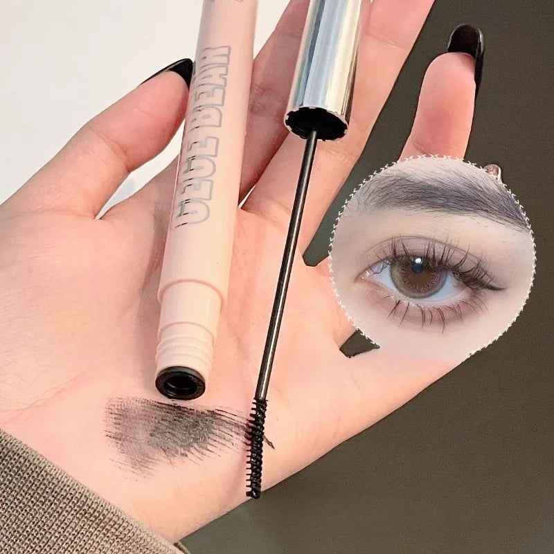 3D Silk Fiber Matte Mascara Ultra-fine Brush Waterproof Lengthens