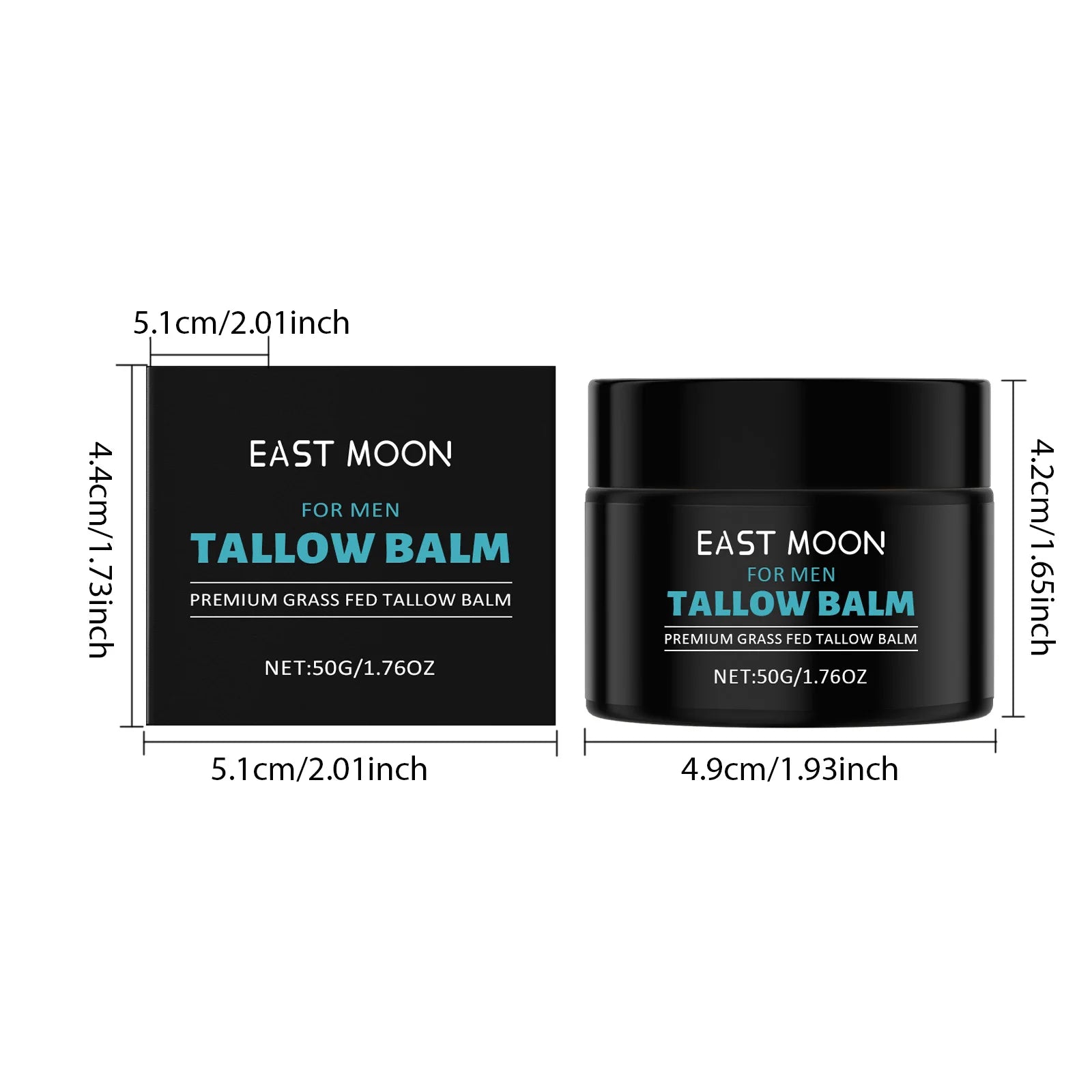 Men's Tallow Balm Anti-Wrinkle Firming Face Cream – 50g Men's Face Cream Zpaxo